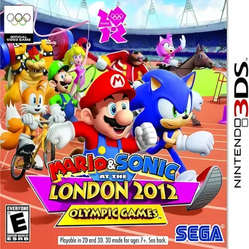 Mario Sonic at the London 2012 Olympic Games