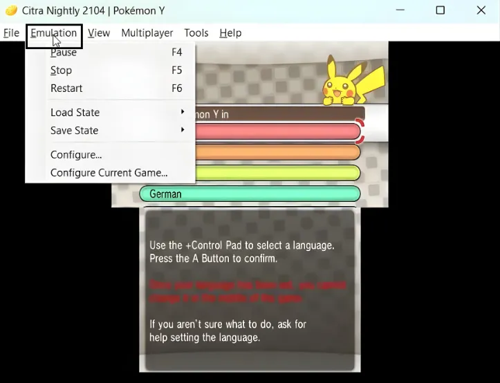 Citra | Nintendo 3DS Emulator 4 Citra Emulator Tab
