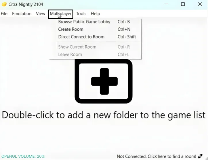 Citra | Nintendo 3DS Emulator 6 Citra Multiplayer Tab