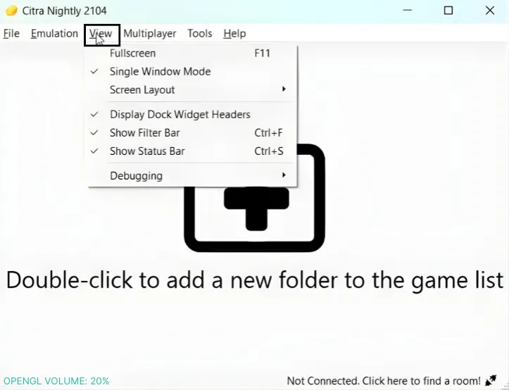 Citra | Nintendo 3DS Emulator 5 Citra View Tab