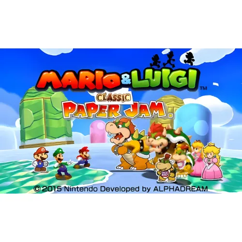 Mario Luigi – Classic Paper Jam