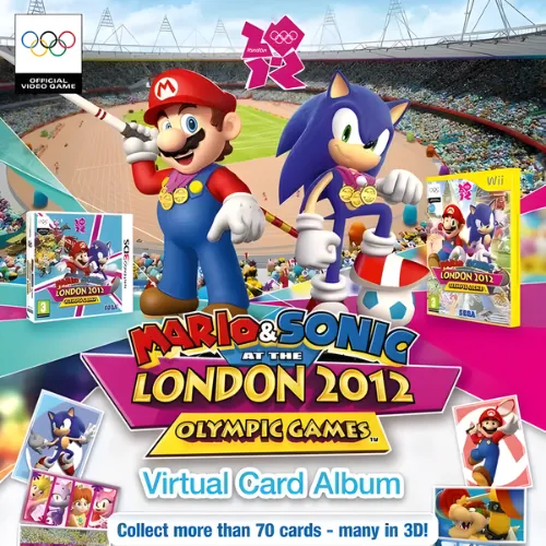 Mario Sonic at the London 2012 Olympic Games – Virtual Card Album