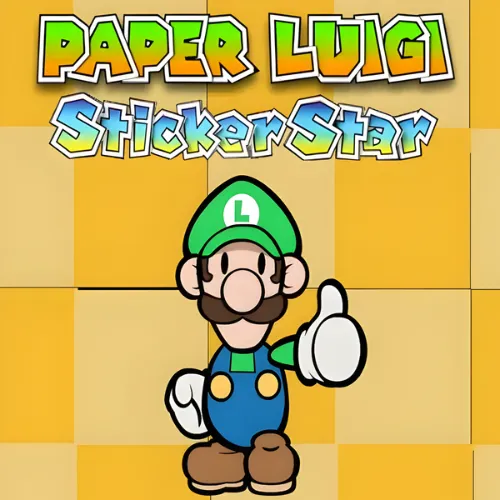 Paper Luigi – Sticker Star