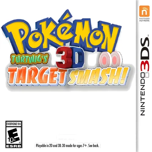 Pokemon Turtwig Target Smash 3D